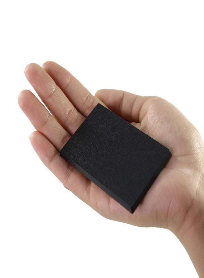 Evemodel Rectangle Model Bases Black Plastic for Wargames Table Top (50 * 75mm-12pcs) - Image 2